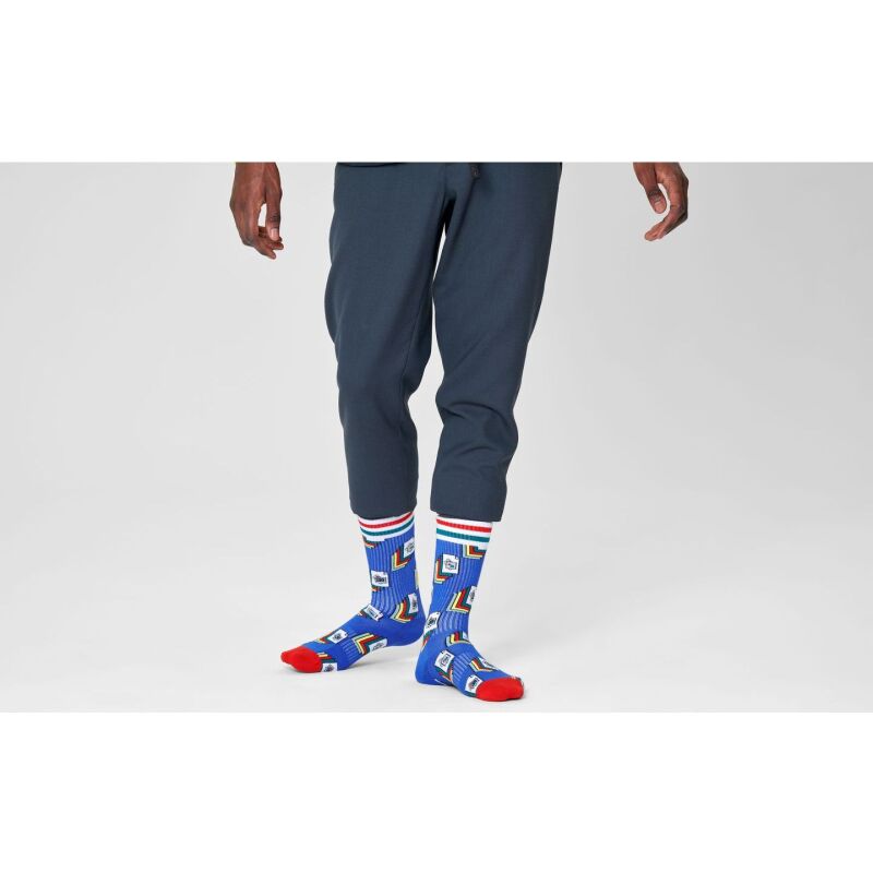 Happy Socks Photos Thin Crew Multi 6500