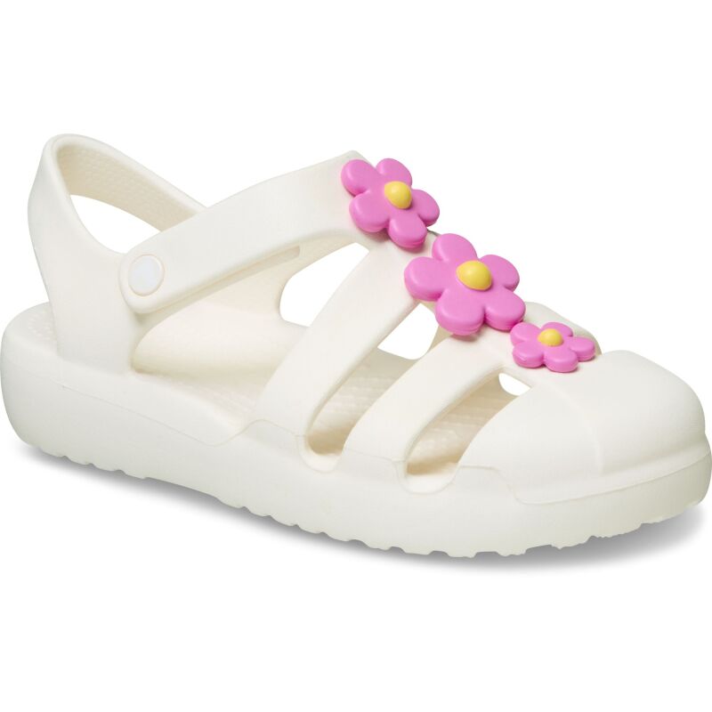 Crocs™ Classic Flower Fisherman Kids' Chalk