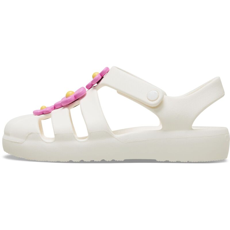 Crocs™ Classic Flower Fisherman Kids' Chalk