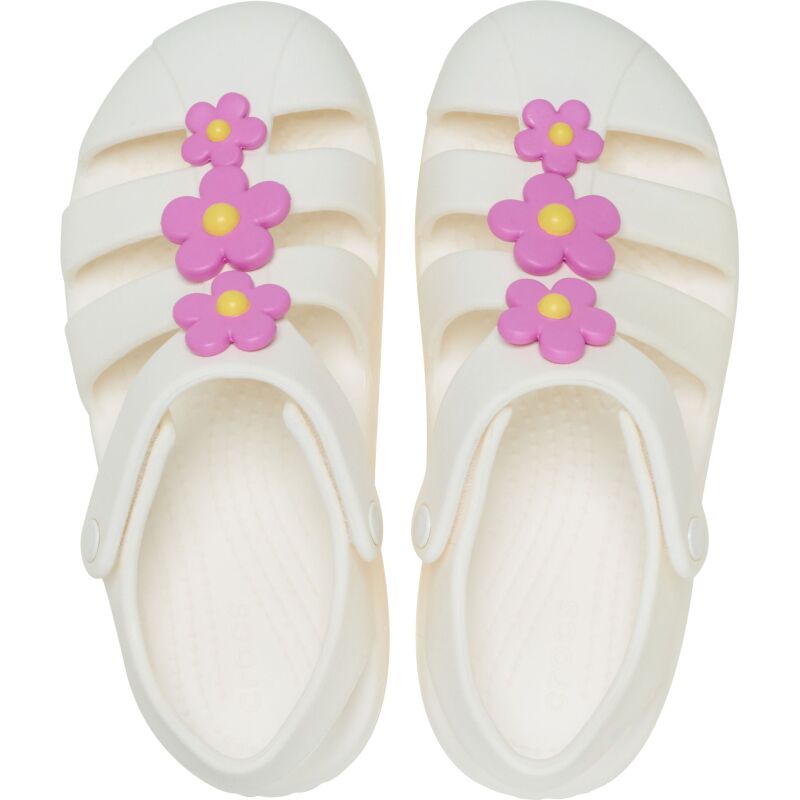 Crocs™ Classic Flower Fisherman Kids' Chalk