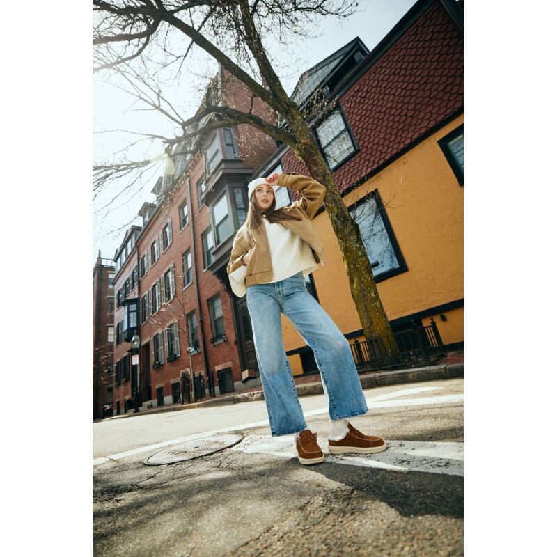 HEYDUDE Wendy NXT Mule Cozy Women's Spice Brown/Wood Ash