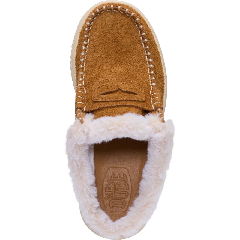 HEYDUDE Wendy NXT Mule Cozy Women's Spice Brown/Wood Ash