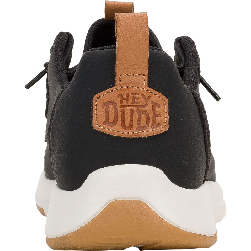 HEYDUDE Wally Drift Classic Men's Black/White