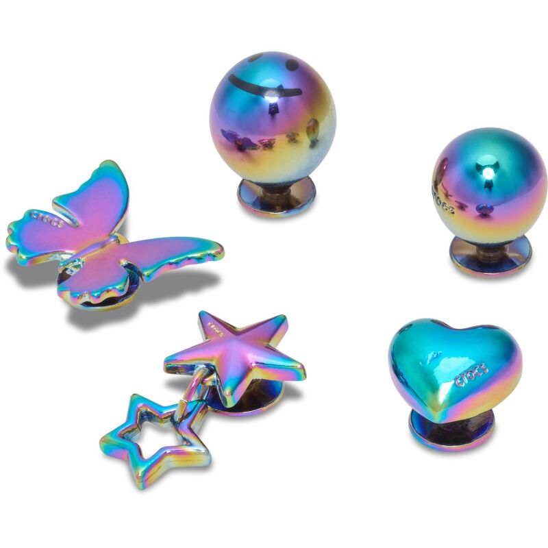 Crocs™ Jibbitz Iridescent Meta 5 Pack 