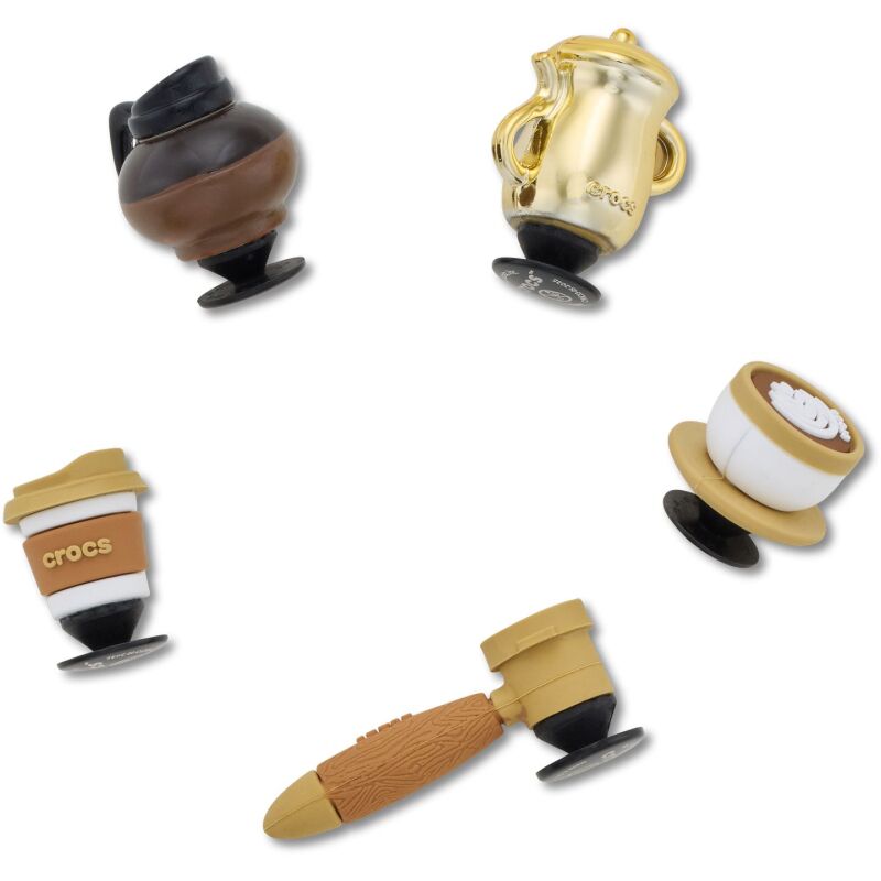 Crocs™ Jibbitz 3D Coffee Set 5 Pack 