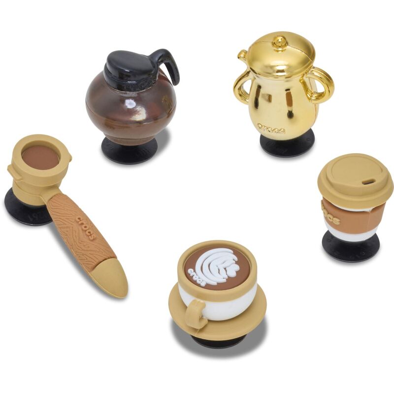 Crocs™ Jibbitz 3D Coffee Set 5 Pack 