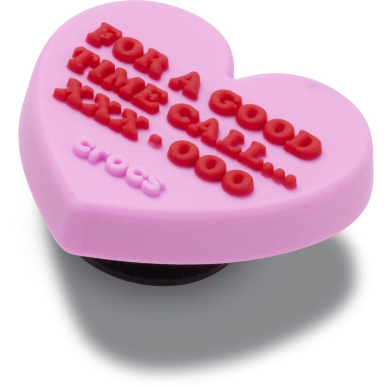 Crocs™ Jibbitz Call For a Good Time Heart 