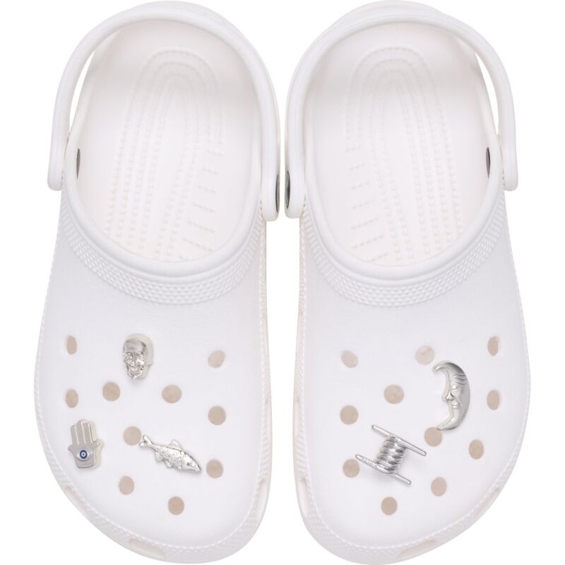 Crocs™ Jibbitz Silver Junk Drawer 5 Pack 