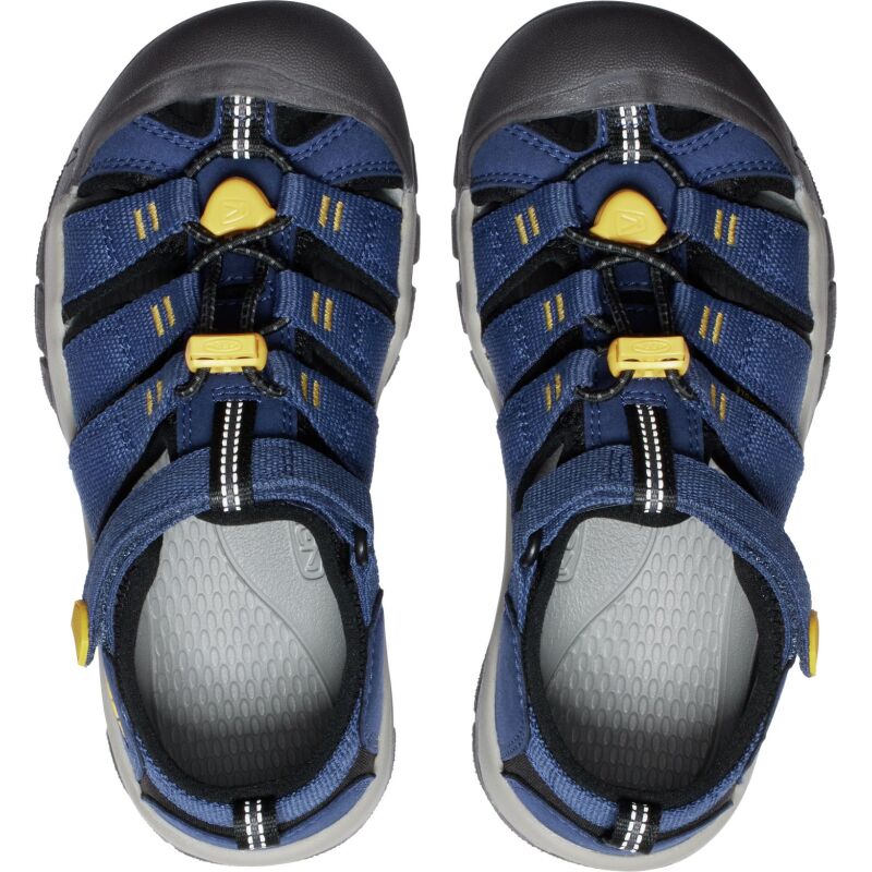 Keen Newport H2 Big Kids' Naval Academy/Keen Yellow