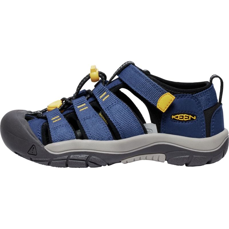 Keen Newport H2 Big Kids' Naval Academy/Keen Yellow