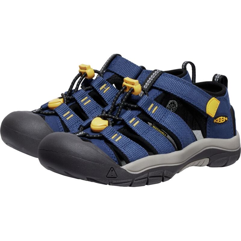Keen Newport H2 Big Kids' Naval Academy/Keen Yellow