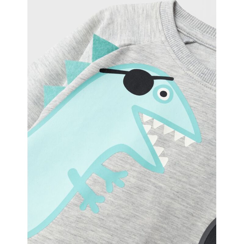 Name It Peppa Pig Sweat Light Grey Melange