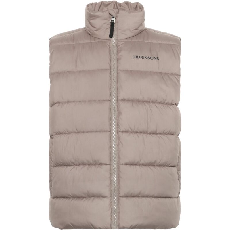 Didriksons Kilo Kids' Vest 2 Ash Brown