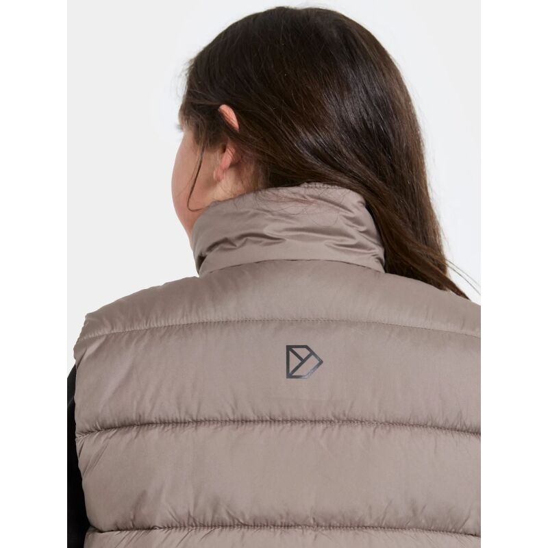 Didriksons Kilo Kids' Vest 2 Ash Brown