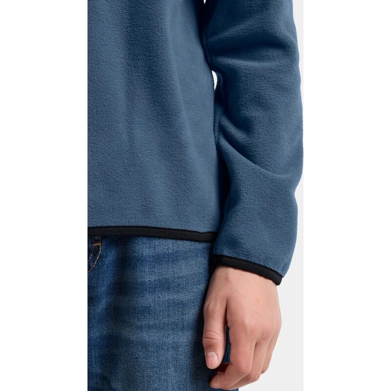 Didriksons Rubi Kids' Half-Zip Blue Fog