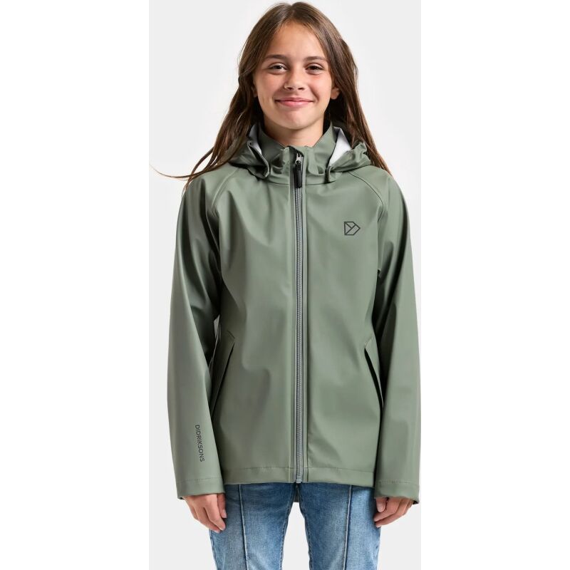 Didriksons Hepta Kids' Jacket Wilted Leaf