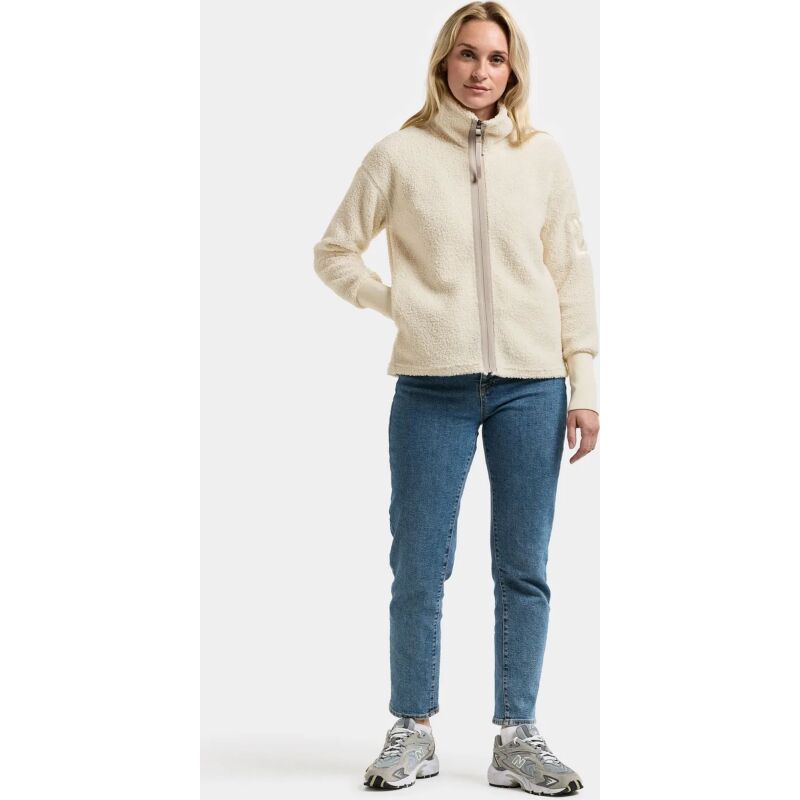 Didriksons Alexa Women's Full-Zip 3 White Foam