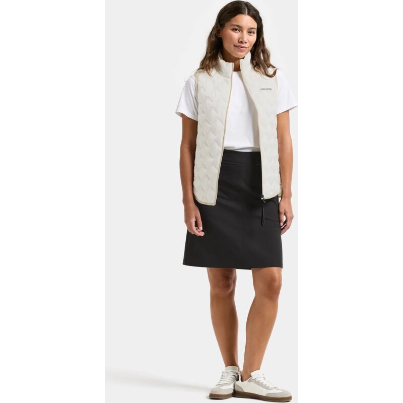 Didriksons Evy Women's Vest White Foam