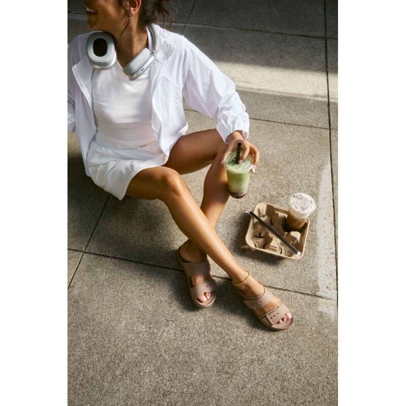 Crocs™ Brooklyn Buckle Low Latte