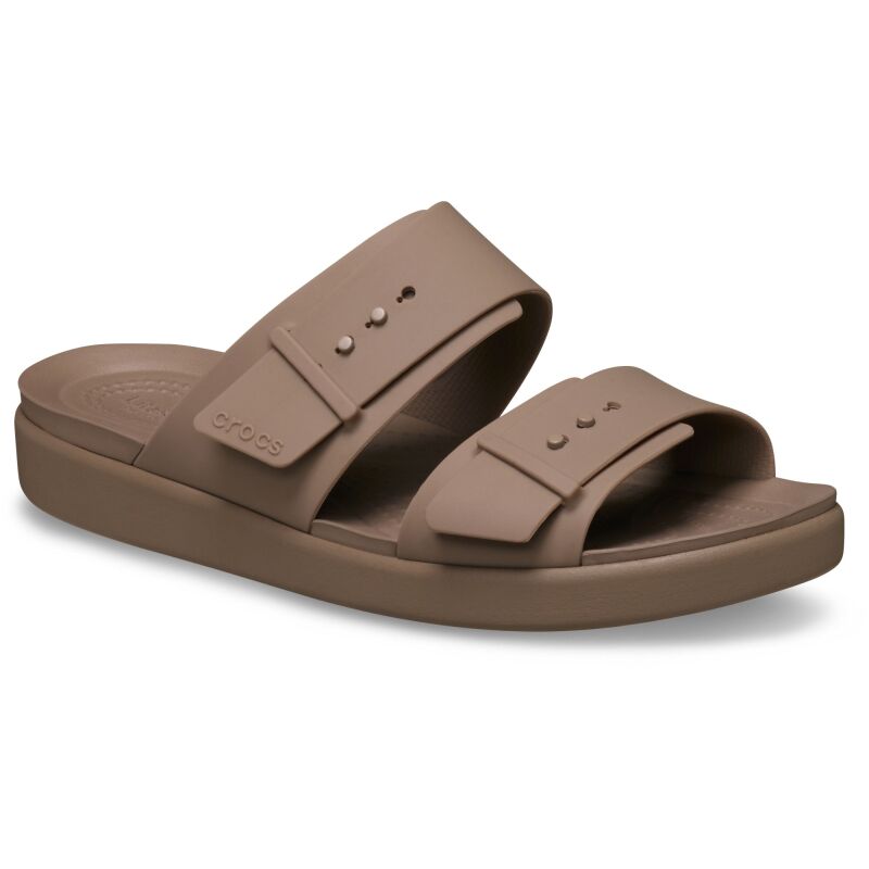 Crocs™ Brooklyn Buckle Low Latte