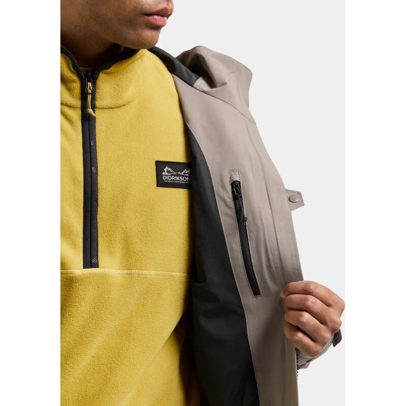 Didriksons Noar Usx Jacket Ash Brown
