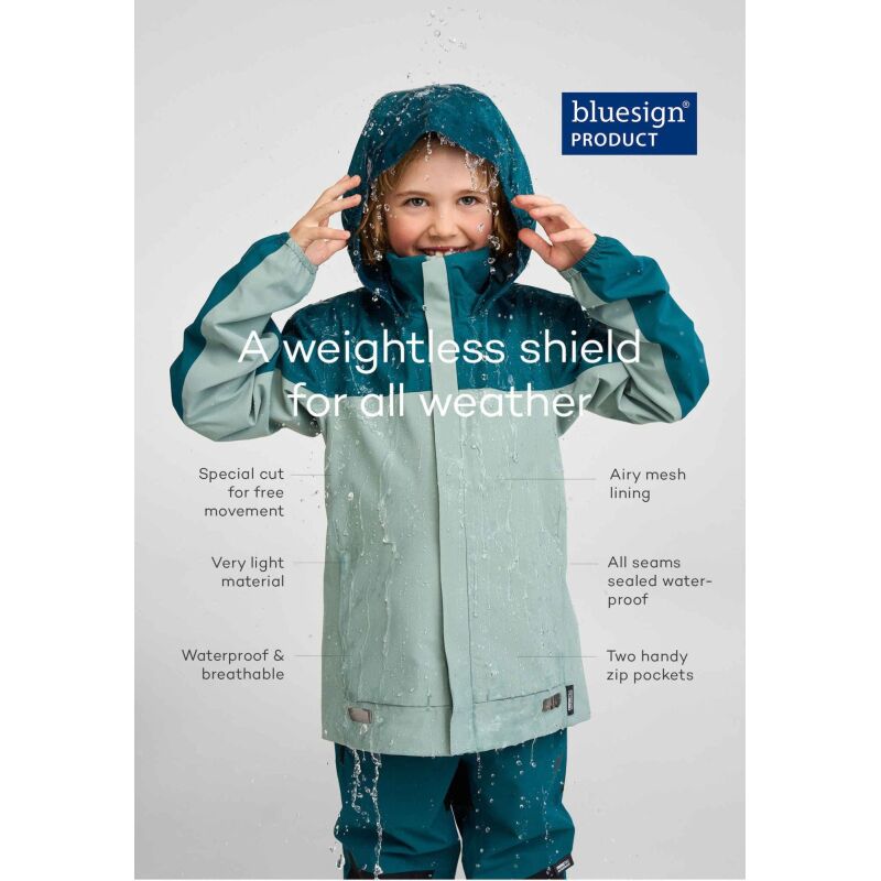 REIMA ReimaTec Waterproof Jacket Salmi 5100432A Stone Green 81BA