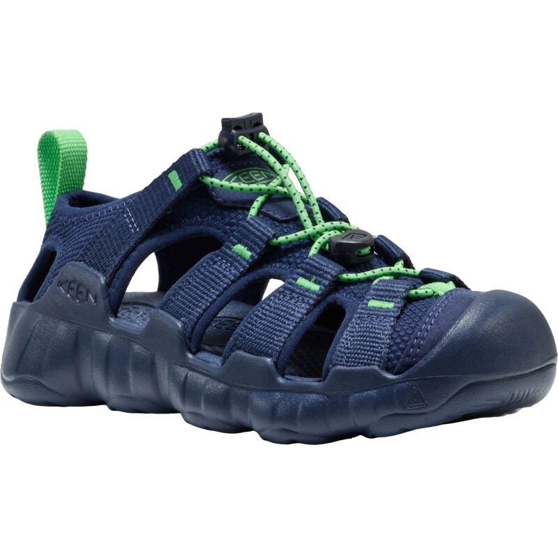 Keen Hyperport H2 Big Kid's Naval Academy/Vibrant Green
