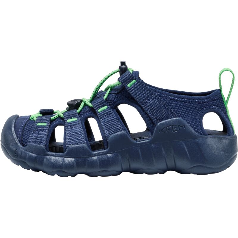 Keen Hyperport H2 Big Kid's Naval Academy/Vibrant Green