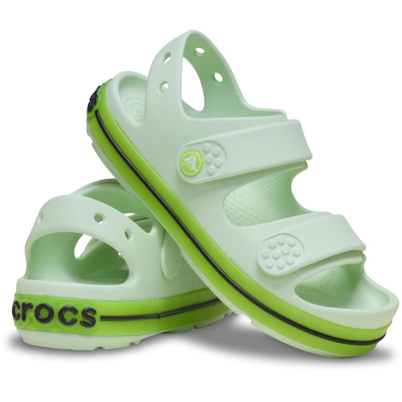 Crocs™ Crocband Cruiser Neon Band Sandal Kids' Apple Ice