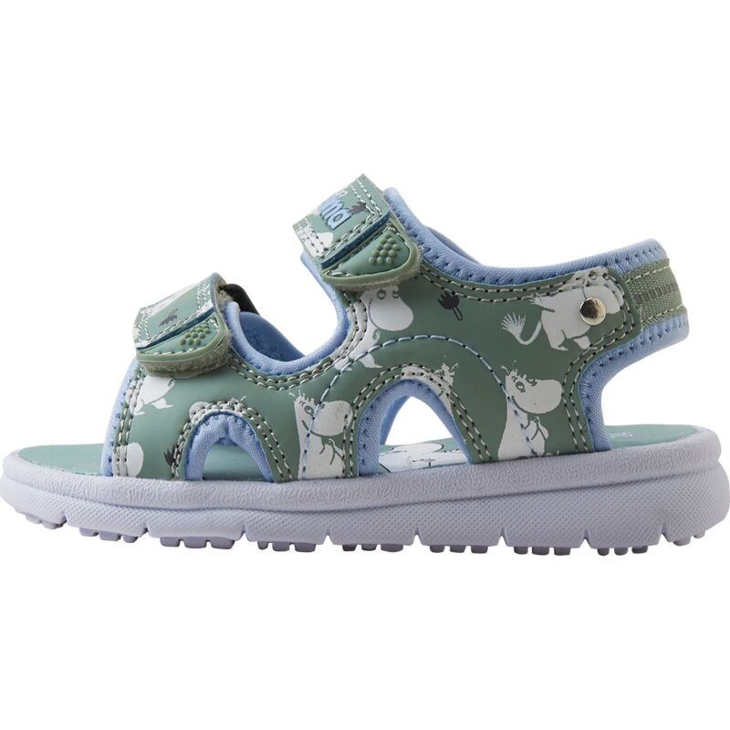 REIMA Lightweight Sandals Moomin Bungee 5400089M Stone Green 81B1