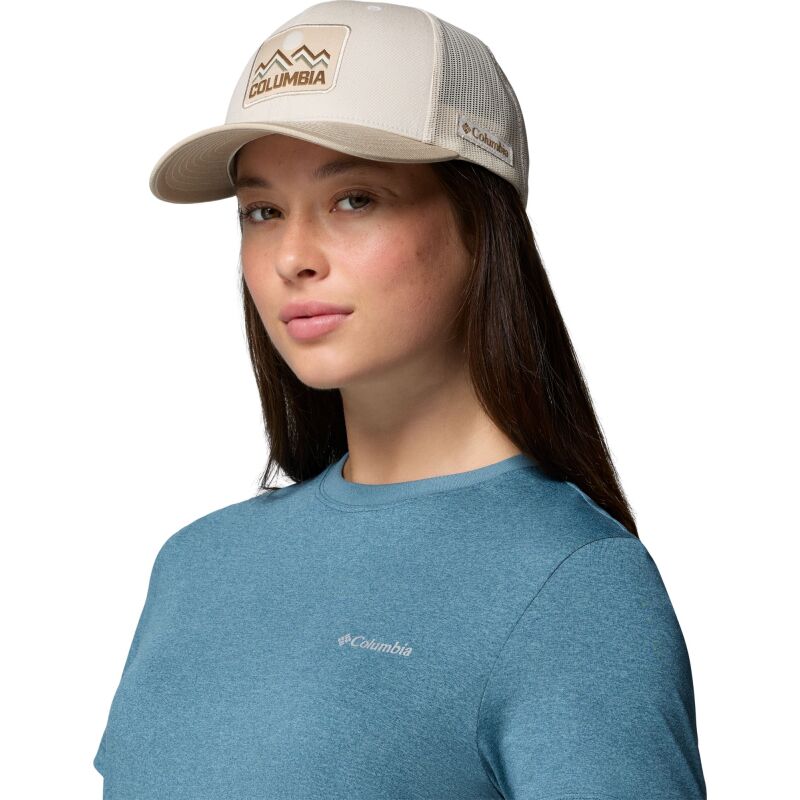 Columbia Mesh Snap Back Dark Stone, Ancient Fossil