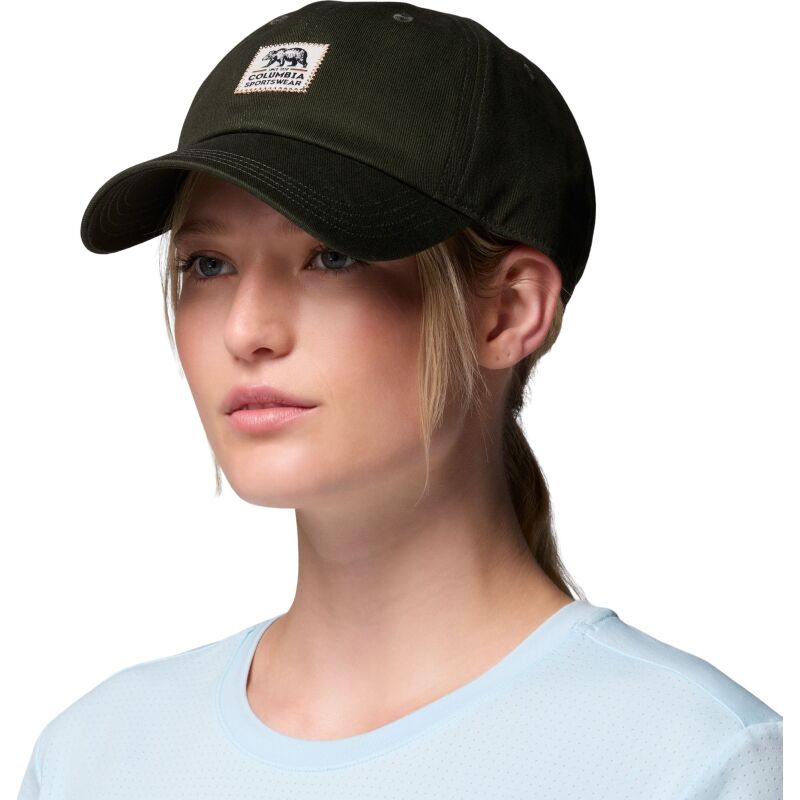 Columbia Provisions Ball Cap Greenscape, Woven Bear