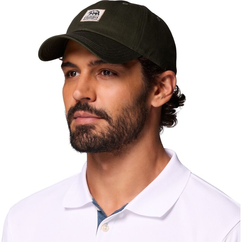 Columbia Provisions Ball Cap Greenscape, Woven Bear