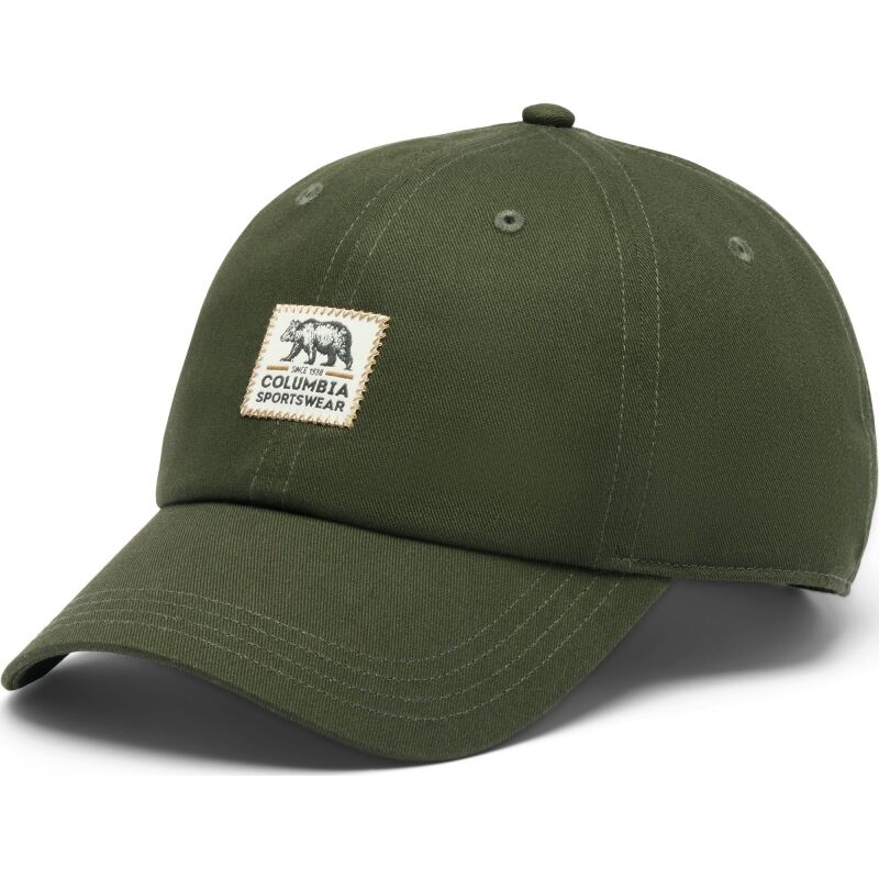 Columbia Provisions Ball Cap Greenscape, Woven Bear