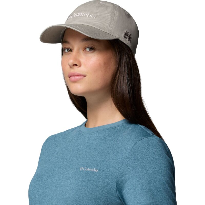 Columbia Provisions Ball Cap Flint Grey, Logo, Binoculars