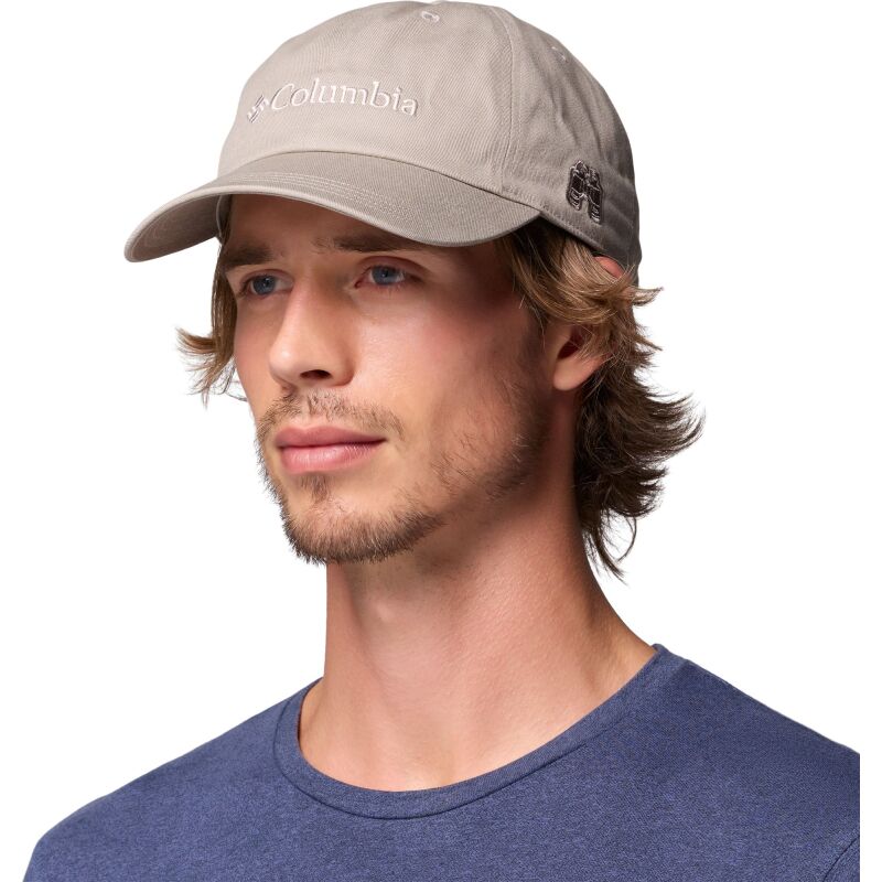 Columbia Provisions Ball Cap Flint Grey, Logo, Binoculars