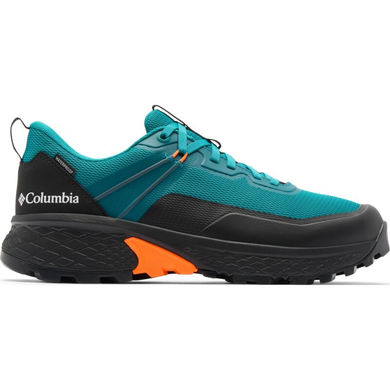 Columbia Tellurix Peak WP Hiking Shoe Men's Teal Chloride, Black
