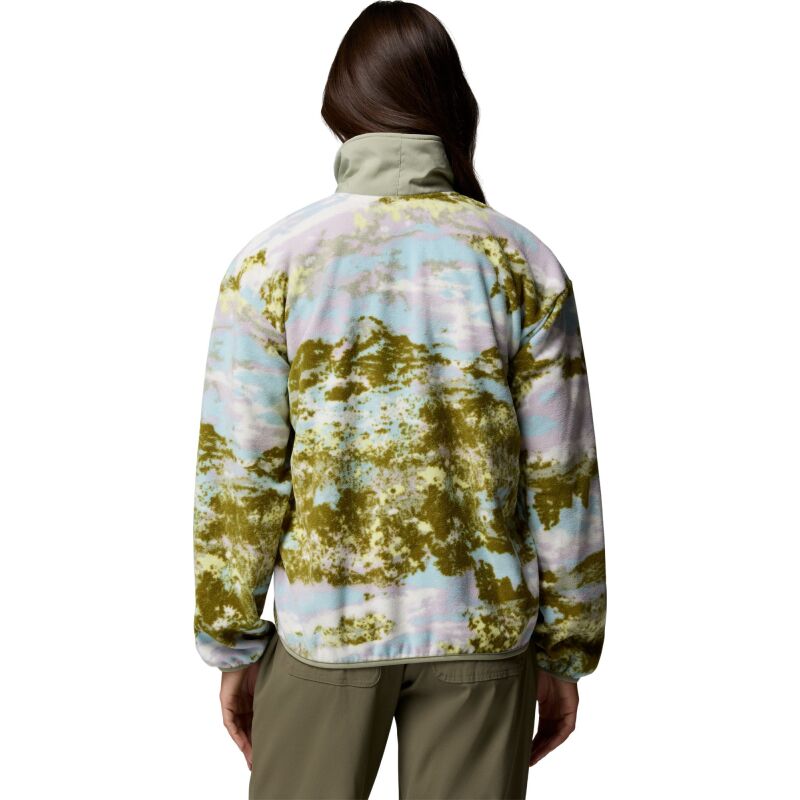 Columbia Sequoia Grove Printed Half Zip Women's Citron Haze, Fieldaze