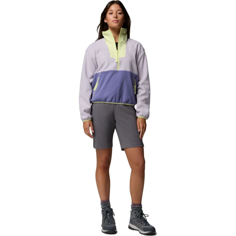 Columbia Sequoia Grove 1/2 Zip Fleece Women's Lavender Pearl, Stormwatch, Citron Haze