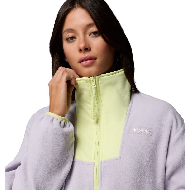 Columbia Sequoia Grove 1/2 Zip Fleece Women's Lavender Pearl, Stormwatch, Citron Haze