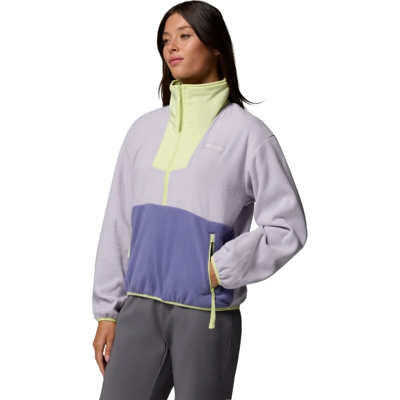Columbia Sequoia Grove 1/2 Zip Fleece Women's Lavender Pearl, Stormwatch, Citron Haze