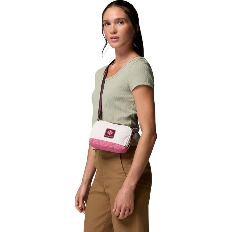 Columbia Trail Traveler Crossbody Bag Sea Salt Corduroy, Rosette, Moonvista