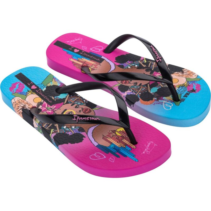 Ipanema Graffiti V Fem Pink/Black/Blue