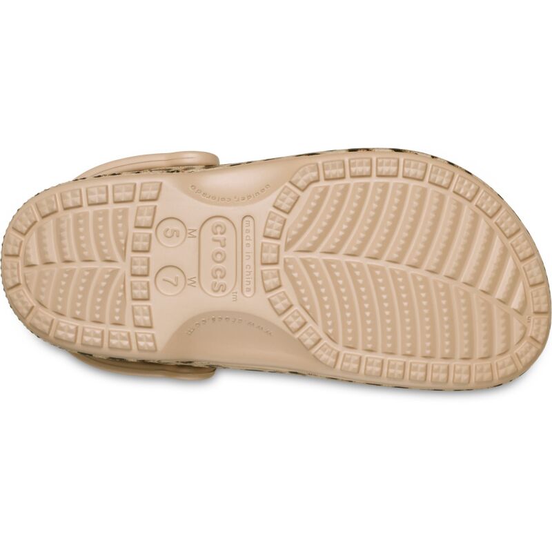 Crocs™ Baya Seasonal Printed Clog Gold/Leopard