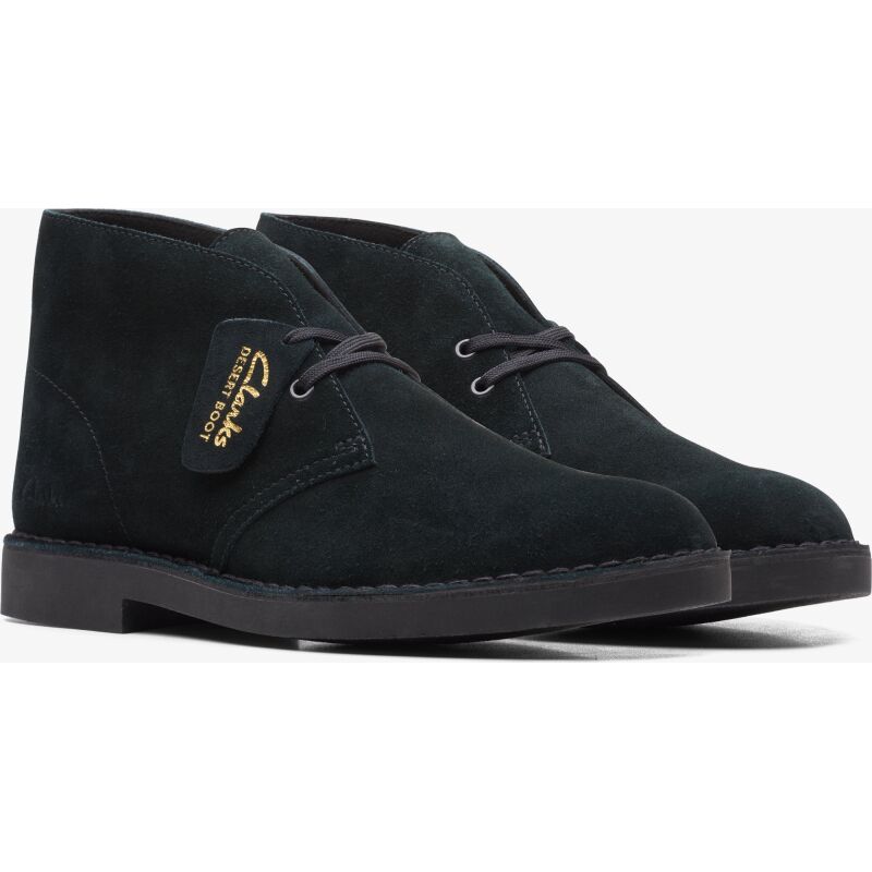Clarks Desert Boot EVO Men's Black Suede