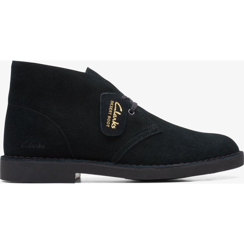 Clarks Desert Boot EVO Men's Black Suede