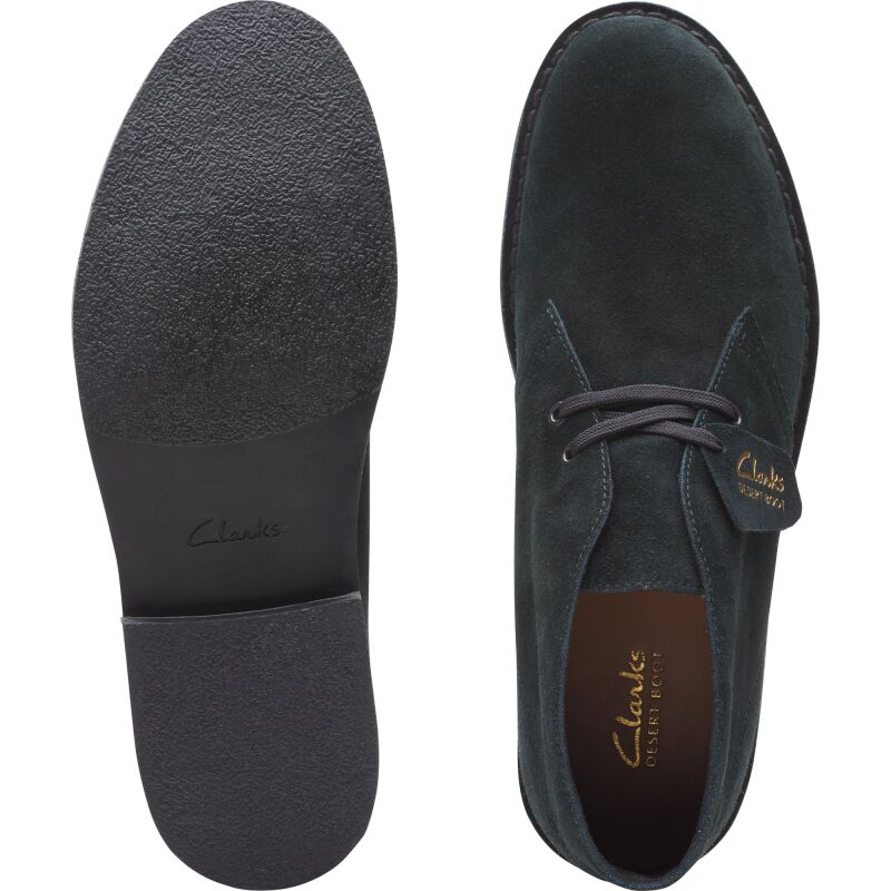 Clarks Desert Boot EVO Men's Black Suede
