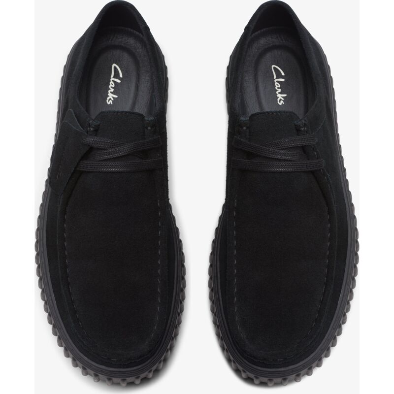 Clarks Torhill Lo Men's Black Suede