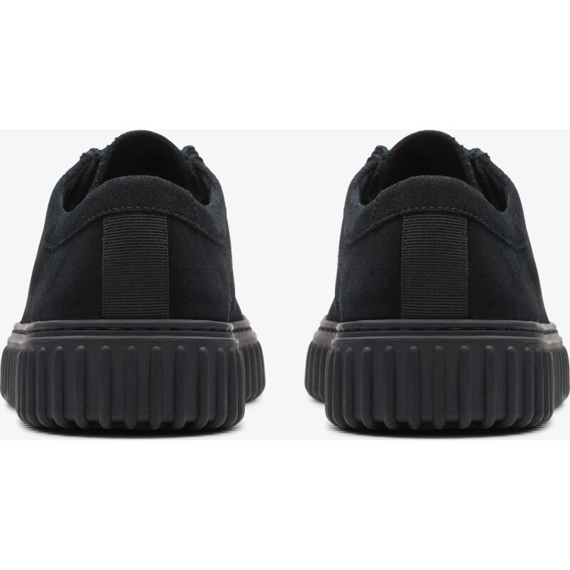 Clarks Torhill Lo Men's Black Suede