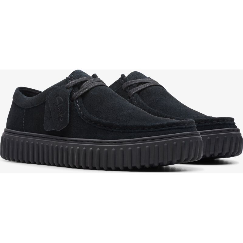 Clarks Torhill Lo Men's Black Suede